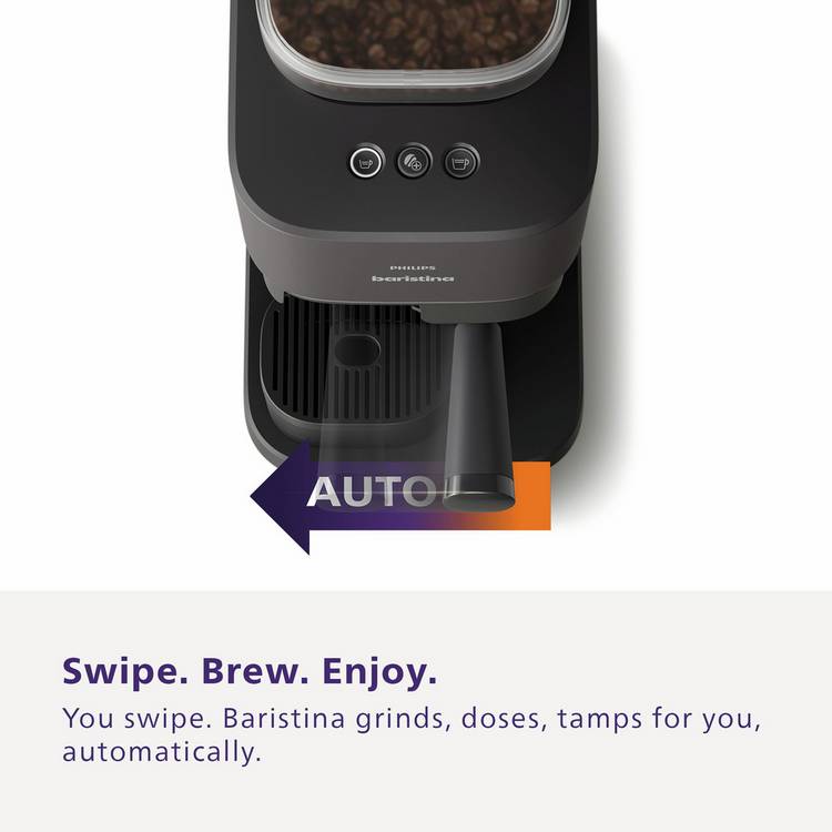 Philips Baristina bean to cup coffee machine, UK version