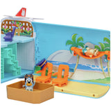 Bluey 3-in-1 airplane transforming playset with figures - British product