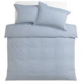 Habitat toddler bedding set denim stripe Oxford edge (British brand)