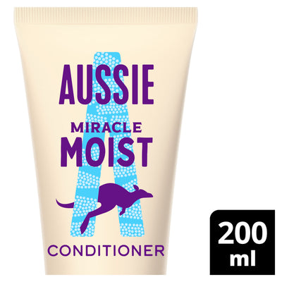 ASDA Aussie Miracle Moist Detangling Conditioner 200ml- Buy online at McGrocer