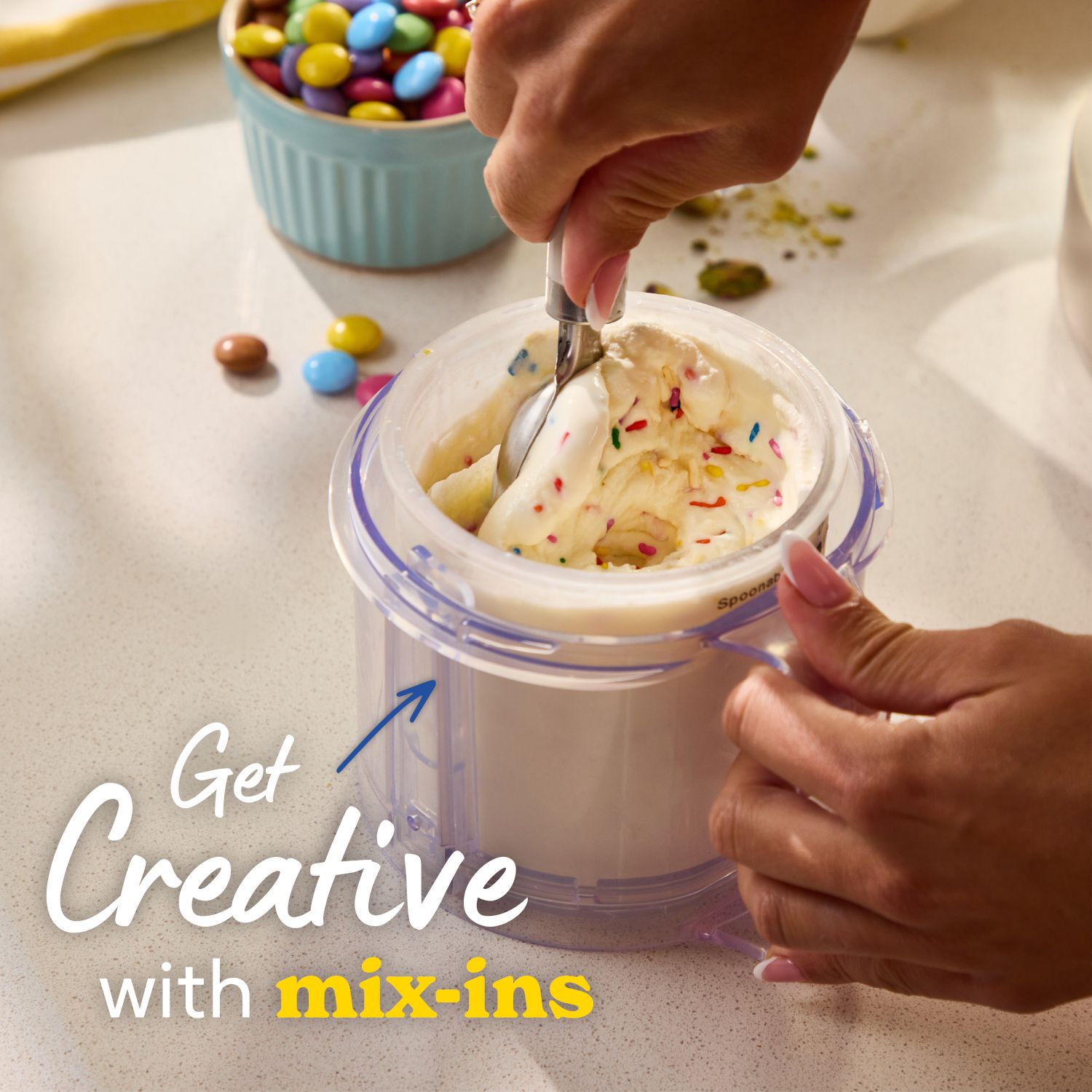 Russell Hobbs Chilluxe ice cream maker - British product