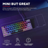 GXTrust Acira 60% mini gaming keyboard, imported from the UK