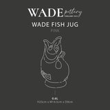 Wade fish jug pink 0.6L - British product