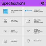 HP 14s laptop bundle 14 inch UK version
