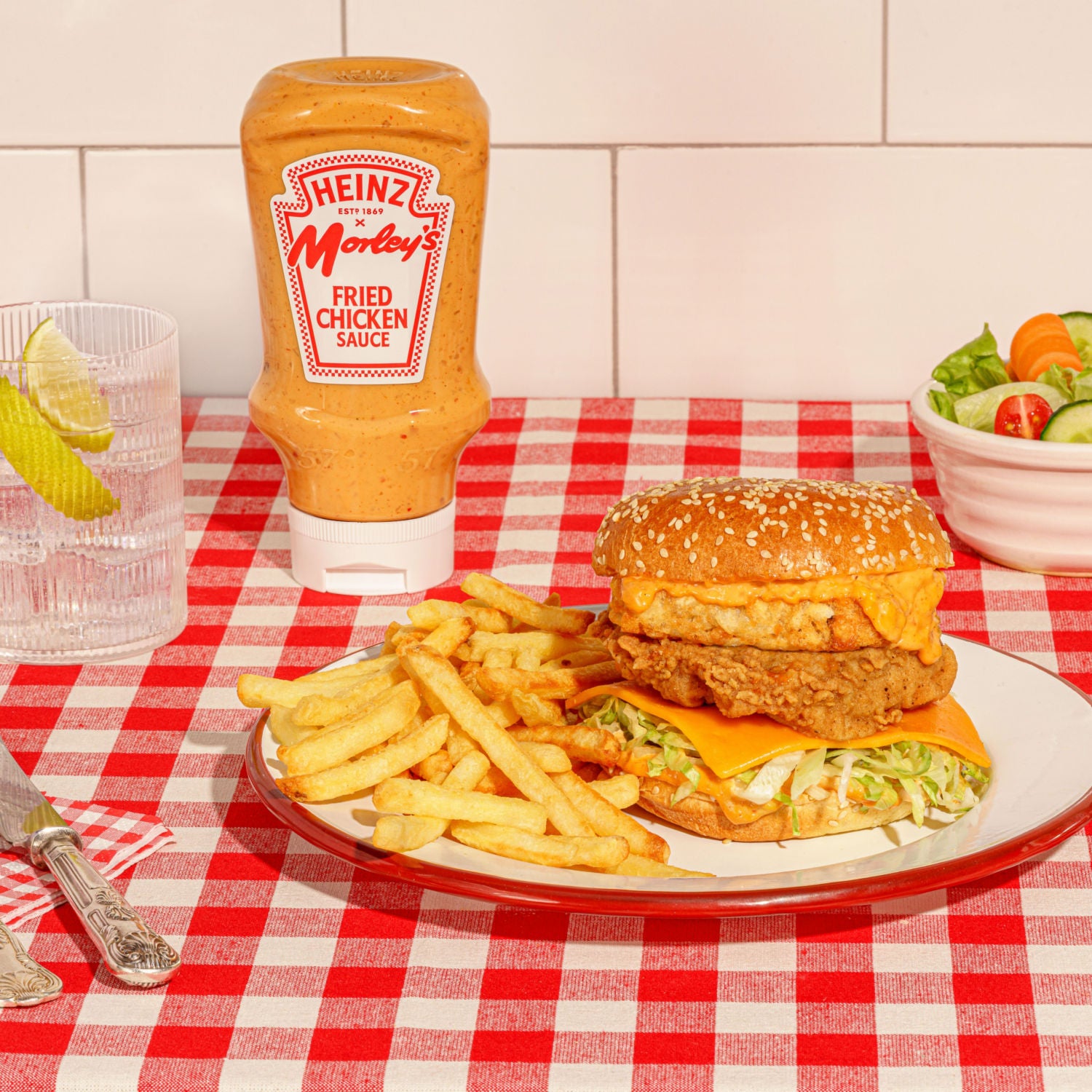 Heinz Morley's Fried Chicken Sauce 420g (British brand)