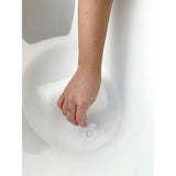 Shnuggle baby bath with bum bump design, imported from the UK