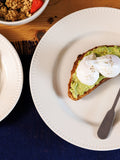 Mikasa 4-piece stoneware side plates 21cm (British brand)