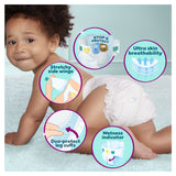 Pampers baby nappies Size 5 54 Count, imported from the UK