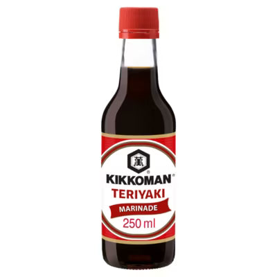 Kikkoman Teriyaki Marinade 250ml, imported from the UK