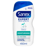 Sanex Expert Skin Health moisturising shower gel 450ml (British brand)