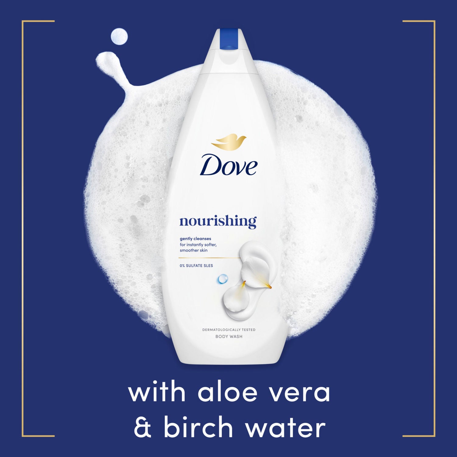 Dove Nourishing body wash 720ml - British product