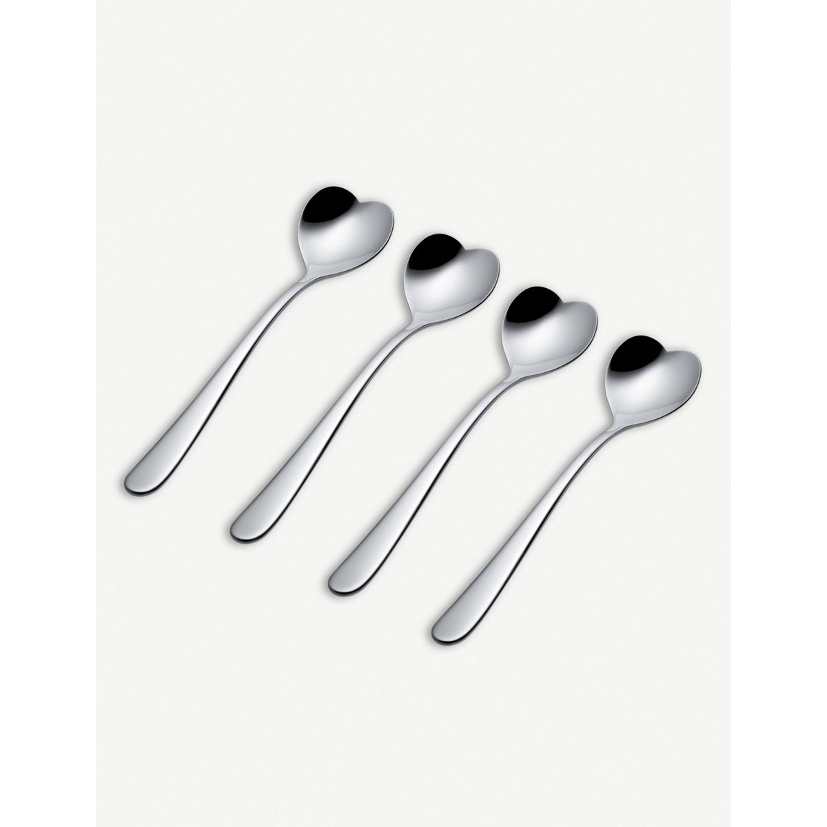 Alessi Heart tea spoons set of four, imported from the UK