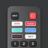 One For All Hisense TV replacement remote control - British product