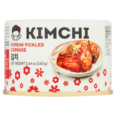 Ajumma Republic kimchi Korean pickled cabbage 160g - British product