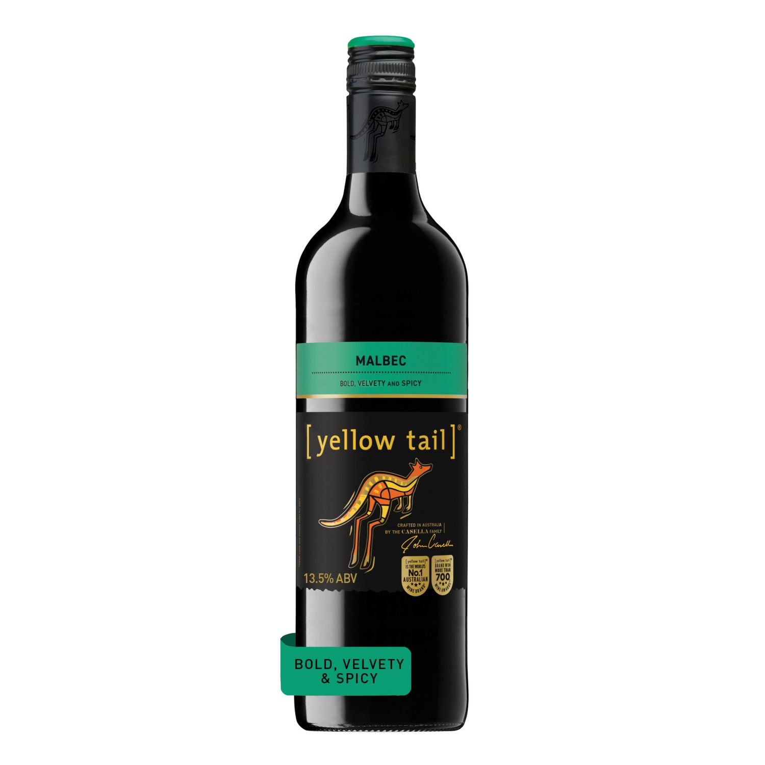 Yellow Tail Malbec Red Wine 750ml (British brand)