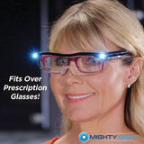 JML Mighty Sight magnifying glasses with LED lights, UK version