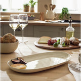 Habitat natural stoneware serving platter, UK version