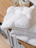 White Spundown mattress topper - British product