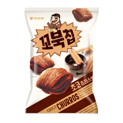 Oriental Mart Orion Turtle Chips Choco Churros Flavour Korean Snack- Buy online at McGrocer