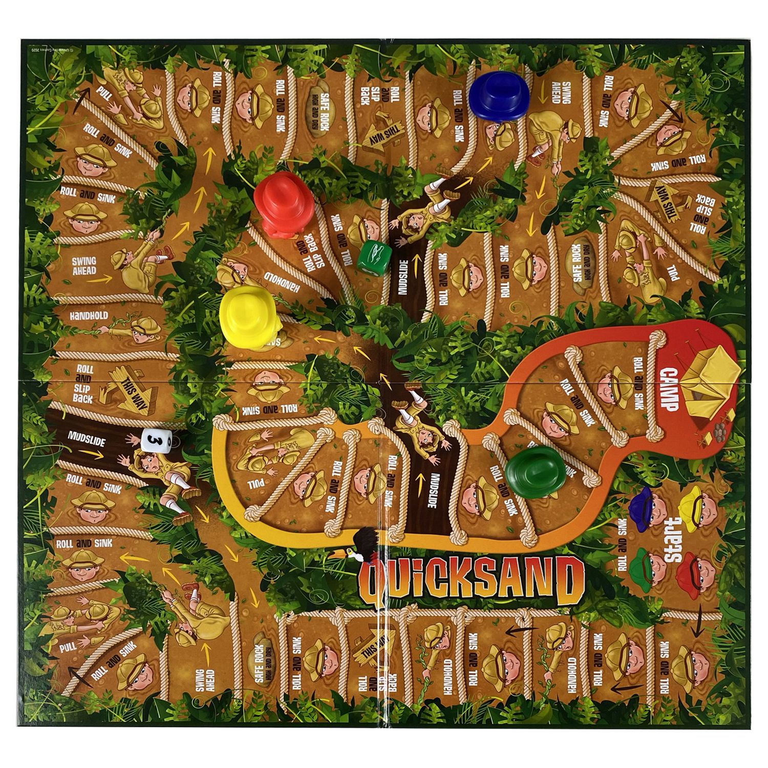 Quicksand Family Board Game, UK version