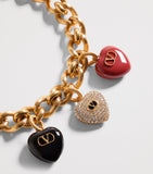 Valentino Garavani Crystal Coeur Royal necklace 45cm, UK version