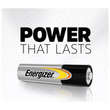 Energizer alkaline power AA batteries pack of 24 - British product