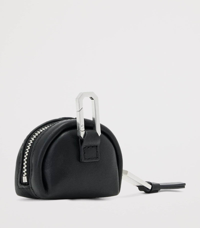 AllSaints Rosalie leather AirPods case, imported from the UK