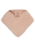 Mamas & Papas pink wildflower hooded towel 75x75cm, imported from the UK