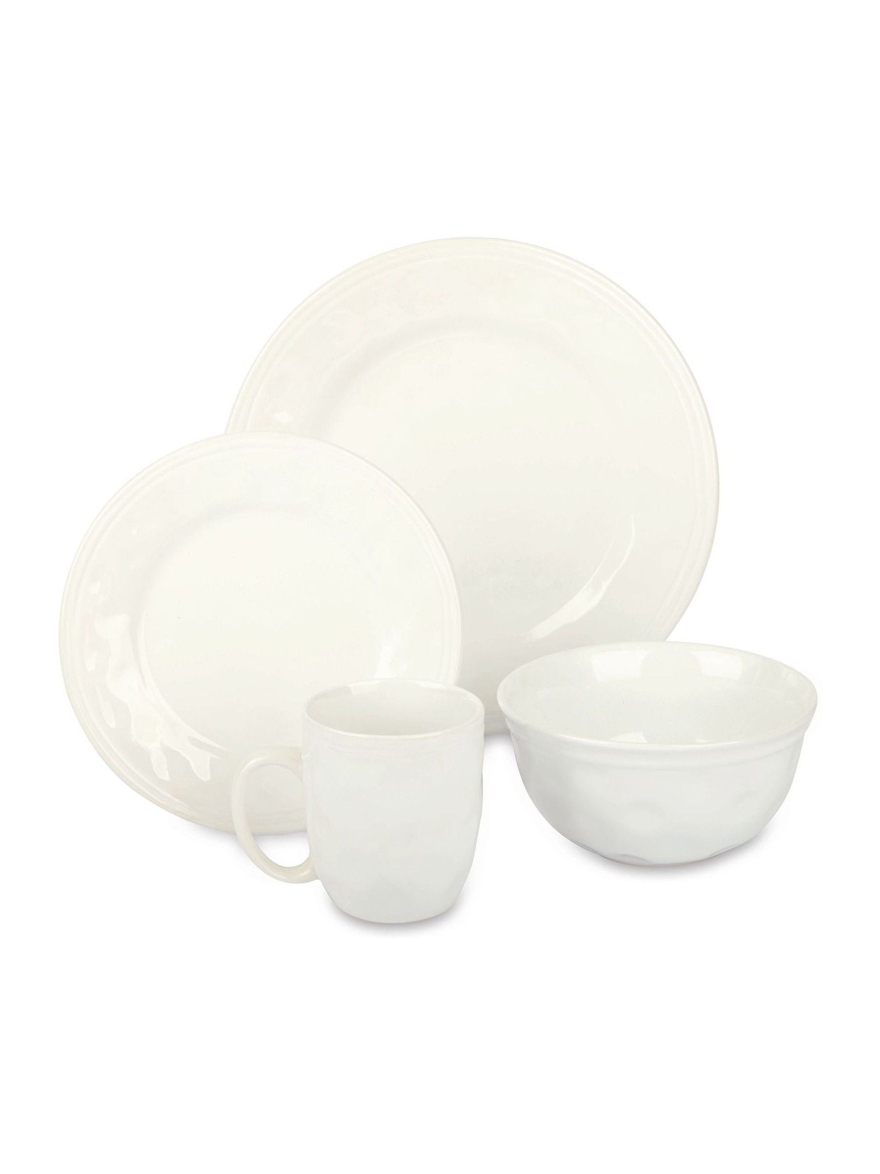 Bread + Butter 16 Piece White Maine Dinner Set