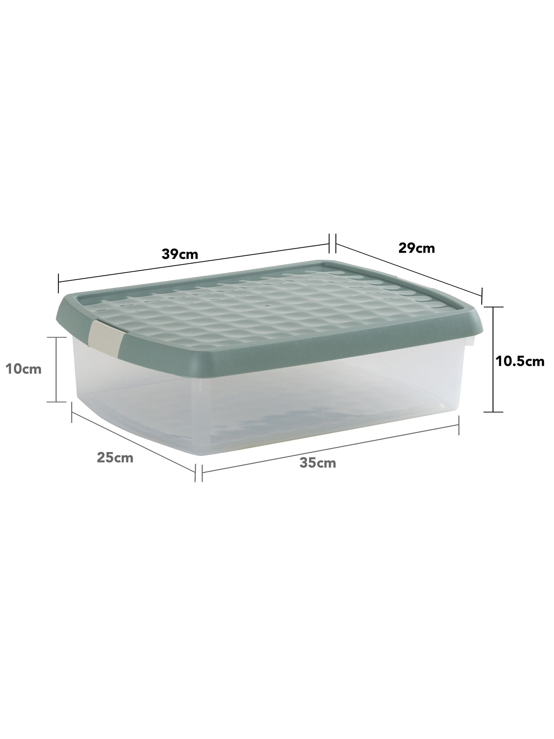 Wham clip box Green Milieu 8.5L, UK version