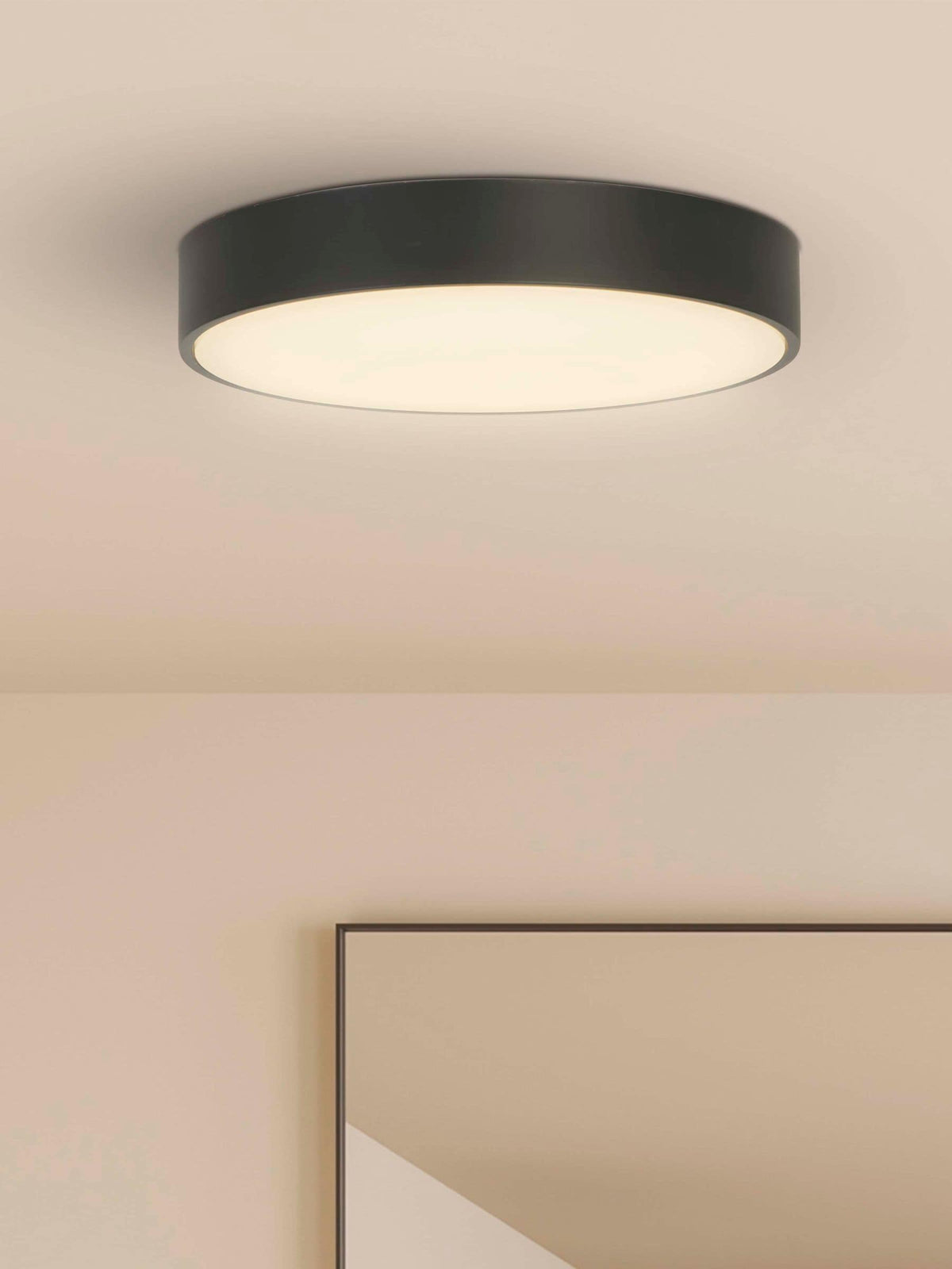 Searchlight Trieste LED flush ceiling light 25cm, UK version