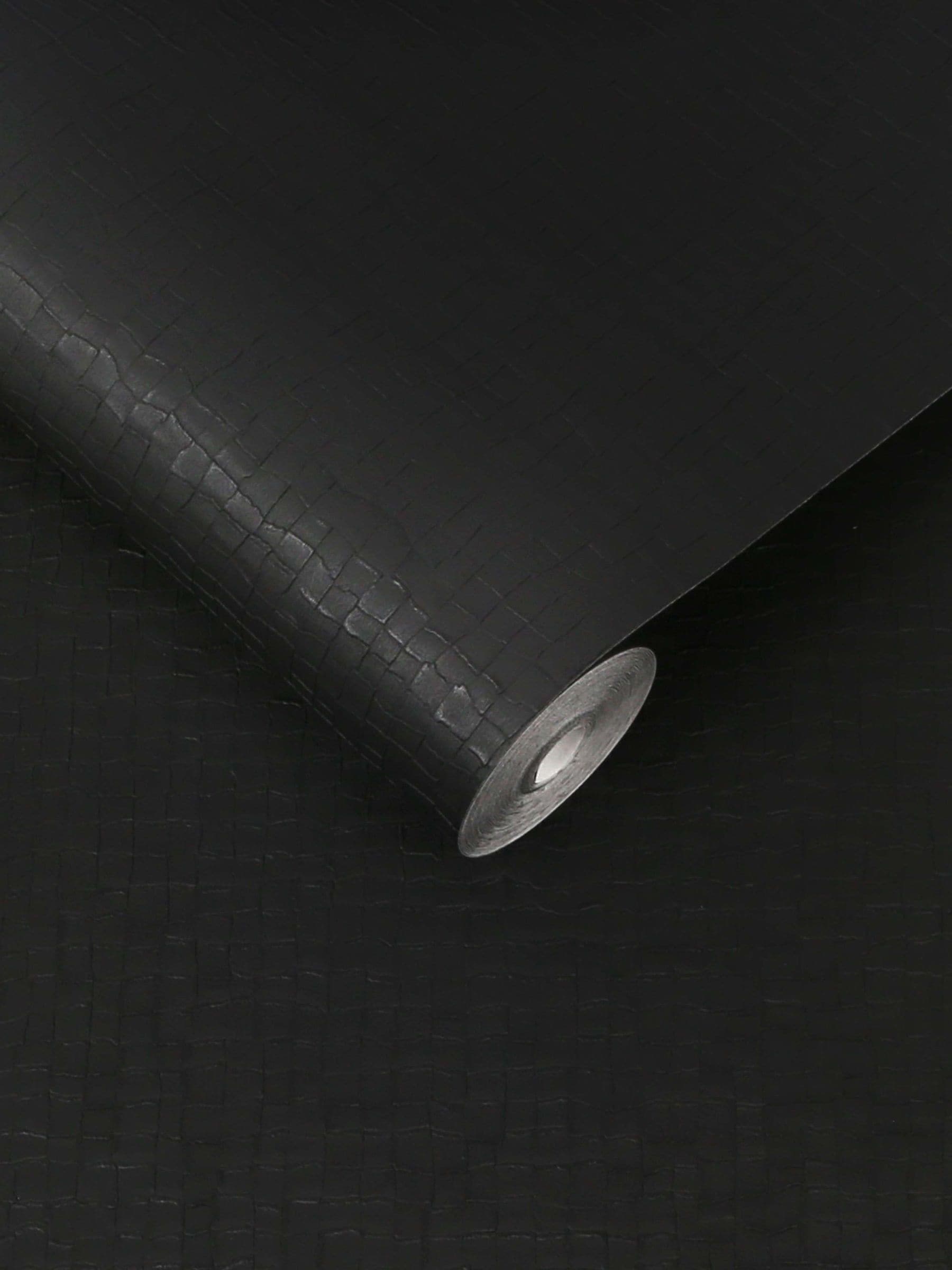 Graham & Brown Serpentine Black wallpaper sample A4, imported from the UK