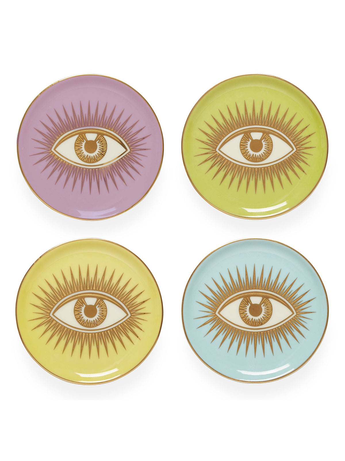 Jonathan Adler Set of 4 Le Wink Coasters