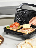 Salter Black Kuro toastie maker deep fill - British product