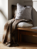 John Lewis faux fur throw 150x200cm, imported from the UK