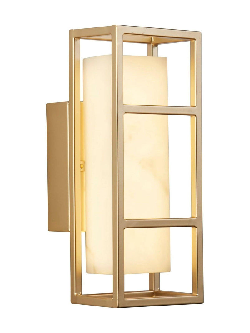 Searchlight Gold Corral LED wall light (British brand)