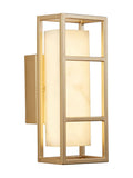 Searchlight Gold Corral LED wall light (British brand)