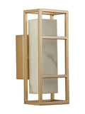 Searchlight Gold Corral LED wall light (British brand)