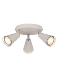 Searchlight Astrid 3-light ceiling spotlight, UK version