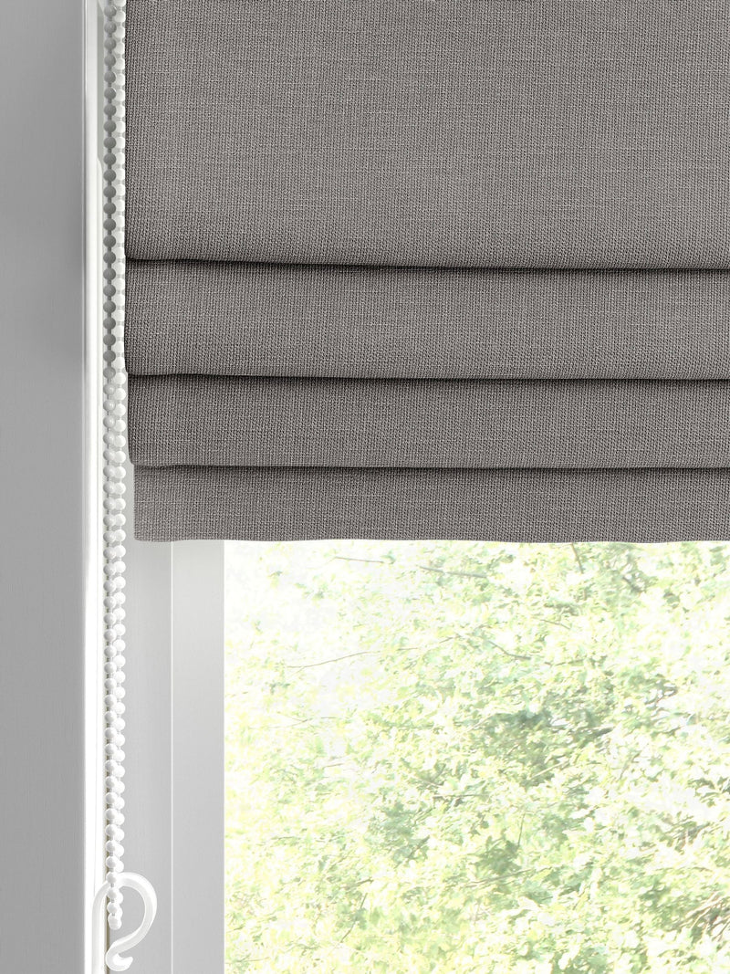 Next silver grey made to measure roman blind - British product