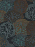 Graham & Brown Twyla Midnight wallpaper sample, UK version