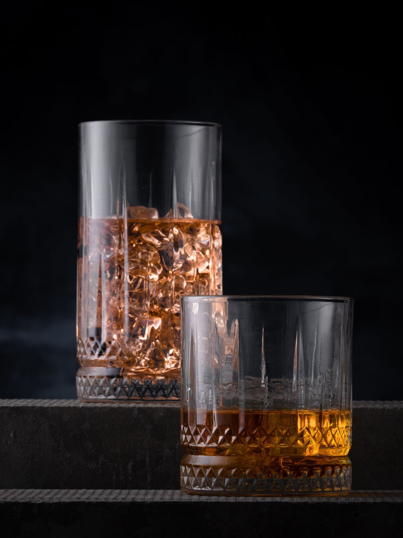 Ravenhead Winchester highball and mixer glasses set, imported from the UK