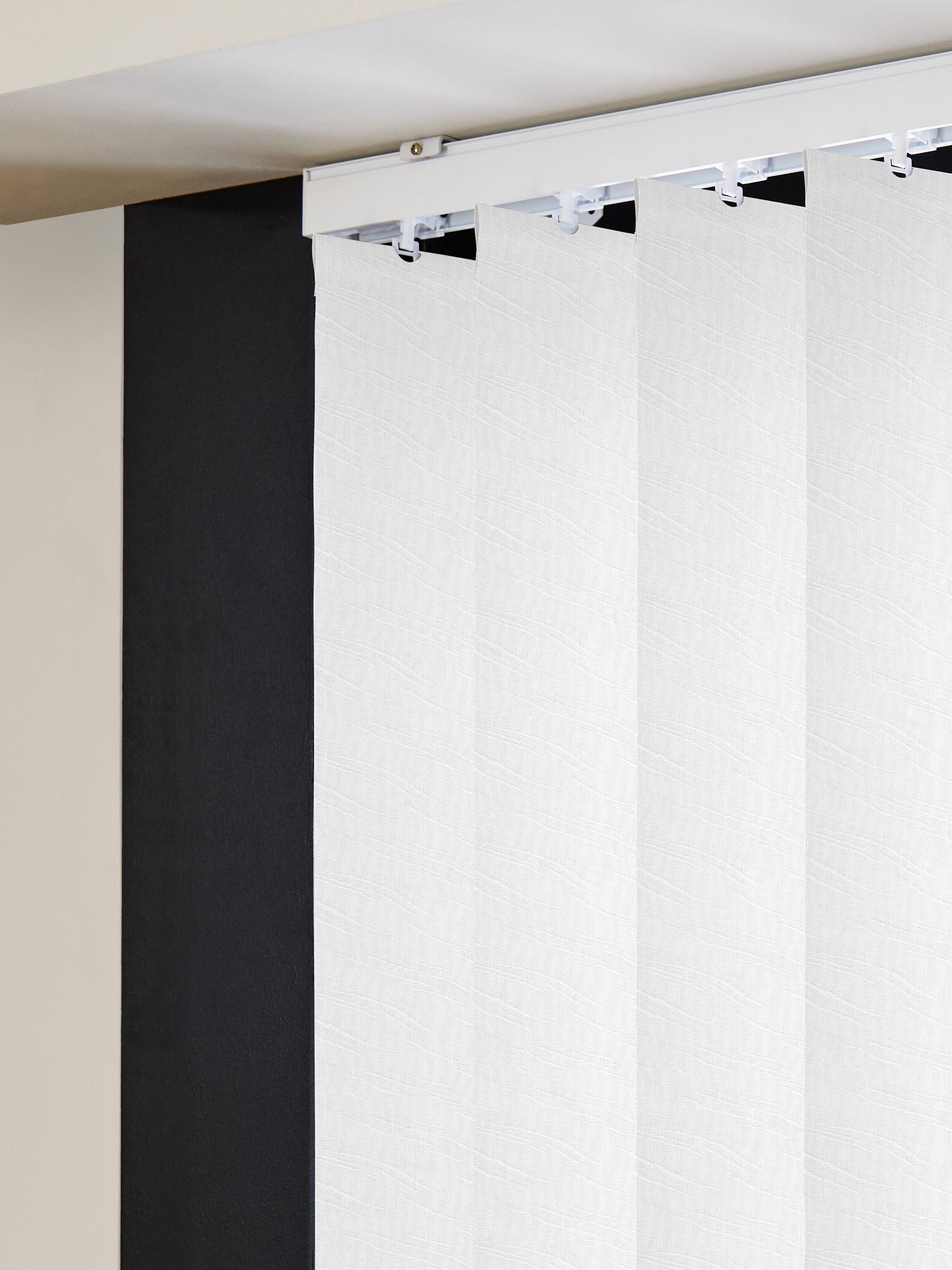 Vodnar white vertical blinds made to measure, UK version
