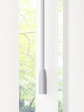 Fiskar made to measure white vertical blinds (British brand)
