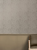 William Morris Marigold Fibrous Neutral wallpaper sample A4, UK version