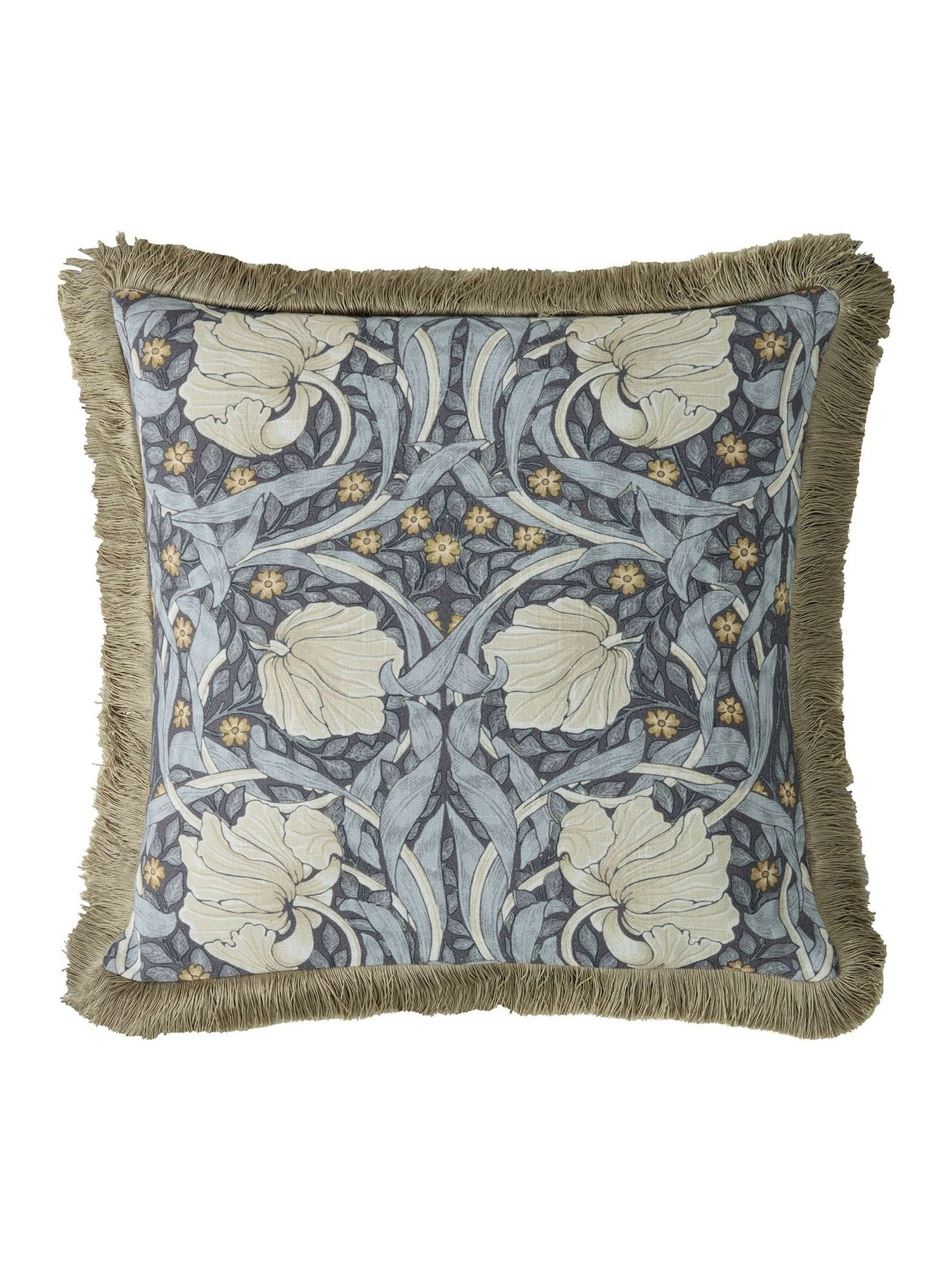 William Morris Pimpernel cushion, imported from the UK