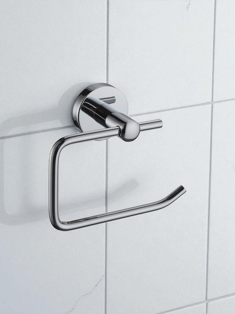 Showerdrape Modernity chrome wall mounted toilet roll holder - British product
