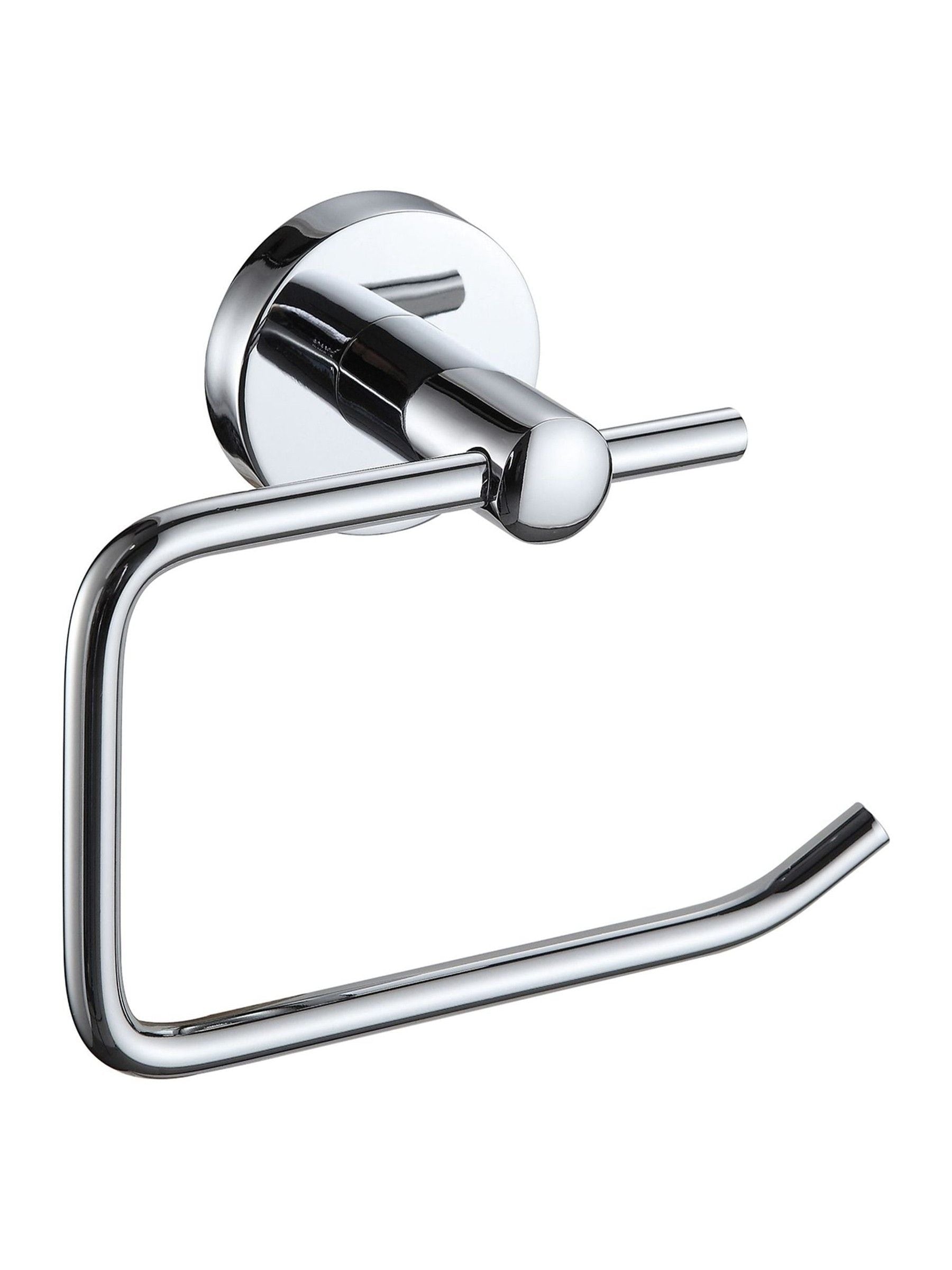 Showerdrape Modernity chrome wall mounted toilet roll holder - British product