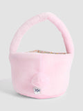 JoJo Maman Bébé pink bunny basket plush fabric - British product