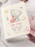 Me to You Bear personalised photo album navy burgundy, imported from the UK